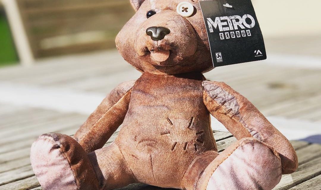 Mon nouveau doudou #bear #metroexodus #metro #kochmedia #game #subway #beautifulbear
