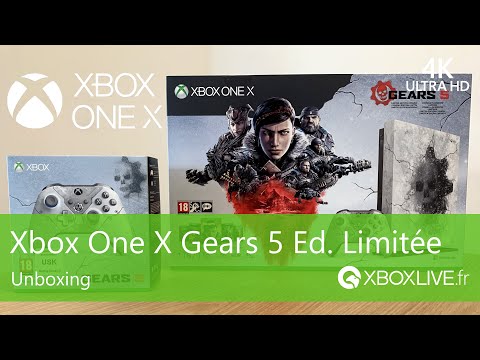 Unboxing Xbox One X Gears 5 Edition Limitée