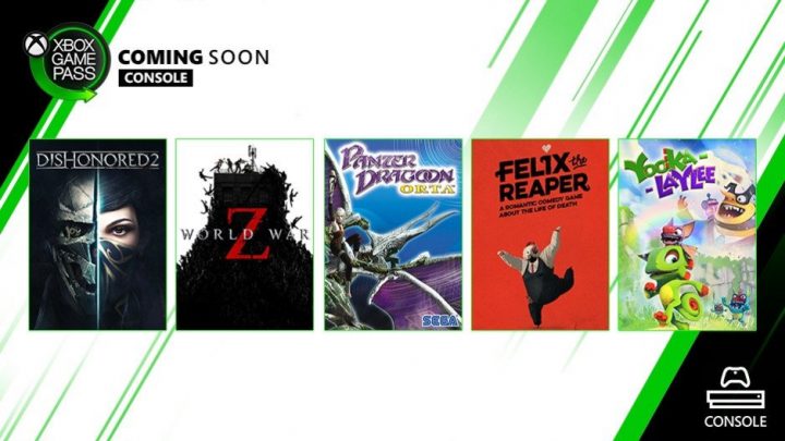 #YookaLaylee et WorldWarZ sont disponibles sur #XboxGamePass. Tous à vos Xbox One ! pic.twitter.com/SQI1z2HEn1
