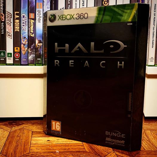 Devinez quel jeu sera dispo demain sur #HaloMCC ? Oups c’est sur la photo ? #HaloReach #HaloMCC #XboxOne #XboxOneX #Xbo…