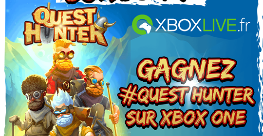 Bonjour/Bonsoir ?, On lance un concours sur notre Twitter pour avoir la chance de gagner un code pour Quest Hunter ! C…