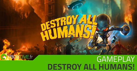 A 17h, on vous balance notre vidéo de gameplay de #DestroyAllHumans qui est un des #GamesWithGold du mois de Juin ! http…