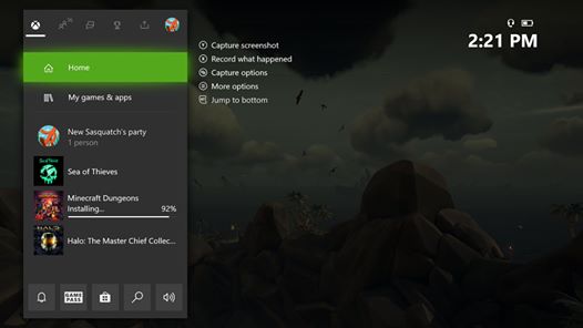 Si vous êtes Xbox Insiders Alpha ou Alpha Skip-Ahead, vous avez surement remarqué un nouveau menu Guide aujourd’hui ?