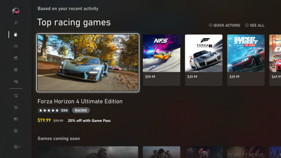 Voici le nouveau Microsoft Store qui est disponible pour les Insider Xbox dès le 5 août ! https://t.co/yh3a7Sznwx