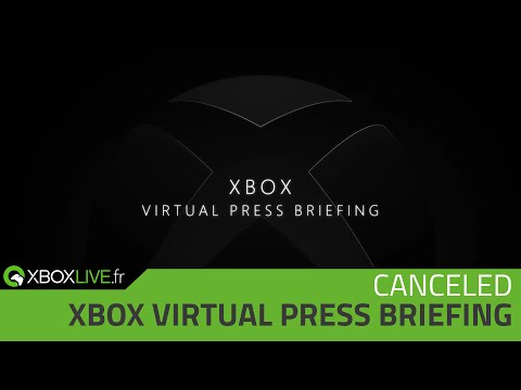 Canceled Xbox Virtual Press Briefing 2020
