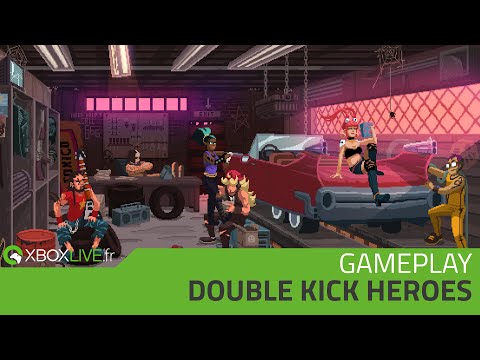 GAMEPLAY Xbox One – Double Kick Heroes | Les 20 premières minutes