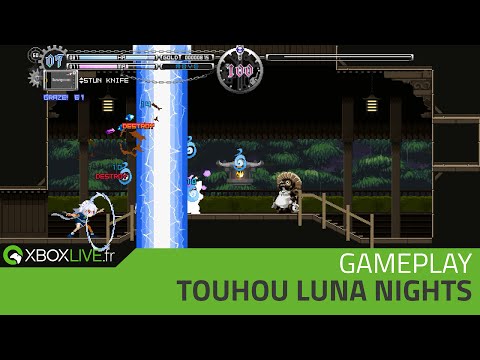 GAMEPLAY Xbox One – Touhou Luna Nights | 20 minutes + BOSS