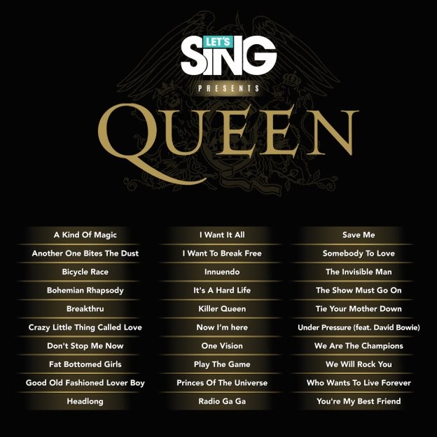 “I want to breaaaaak freeee !!” Oups pardon … mais par contre vous pourrez vous lâcher sur du Queen à partir du 02/10 avec Let’s Sing presents Queen sur #XboxOne Voici la playlist : pic.twitter.com/XZpUQfb0Bz
