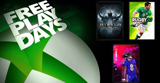 Les membres Xbox Live Gold et Xbox Game Pass Ultimate peuvent jouer à : -Madden NFL 21 -Rugby 20 -Diablo 3 Reaper Of Sou…