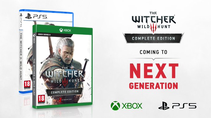 #TheWitcher3 arrive sur #XboxSeriesX !Une version visuellement et techniquement améliorée du jeu sera disponible à l’achat pour PC et Xbox Series X !Ca sera une mise à jour gratuite pour les propriétaires du jeu sur PC et Xbox One. pic.twitter.com/TvogLk6cCK