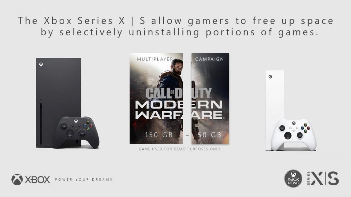 Confirmé: la #XboxSeriesX et la #XboxSeriesS va permetre aux joueurs de libérer de l’espace, en désinstallant de manière sélective des parties de jeux, et cela change la donne .Tout dépends de l’éditeur @Xboxlivefr pic.twitter.com/EEHcleGwaJ