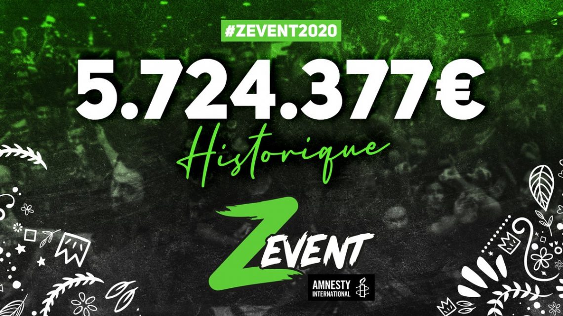 Le #ZEvent2020 est officiellement terminé est a rapporté pas moins de 5 724 377€ battant son propre record de l’année précédente ! https://t.co/oKwV09Sg7u