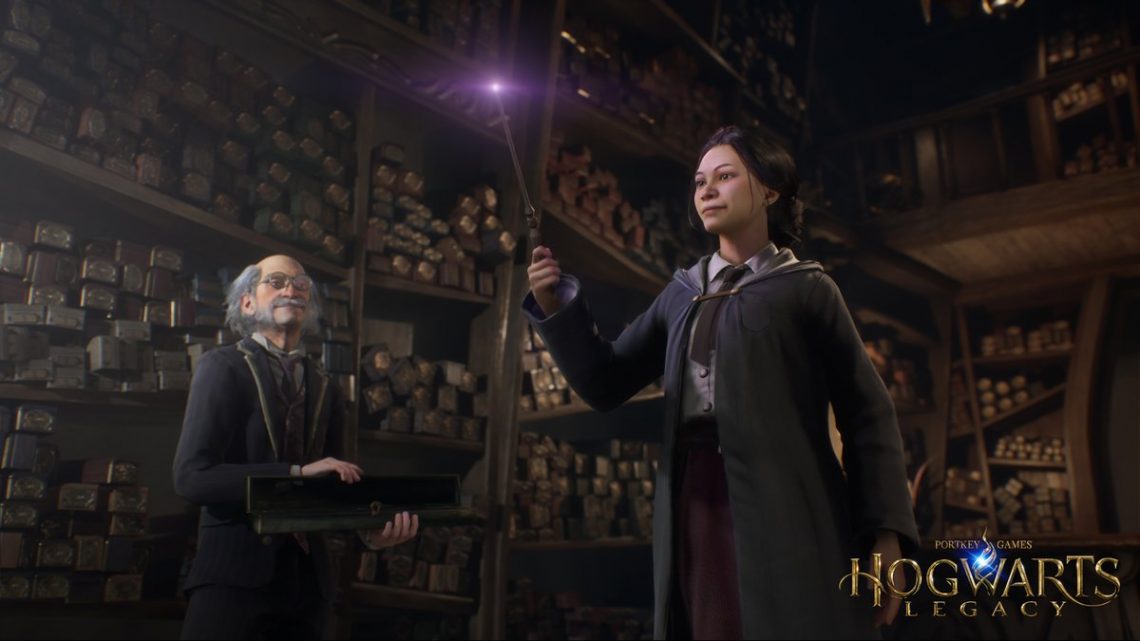 Rendez-vous chez Ollivander pour récupérer votre baguette magique !
#HogwartsLegacy https://t.co/SjID4Hs1gn