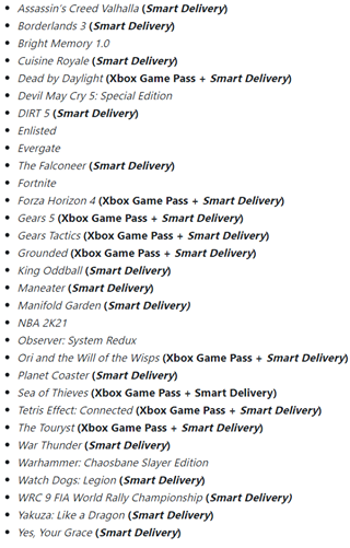 Voici la liste des 30 jeux Optimisés sur Xbox Series X et Xbox Series S dès leur lancement le 10 novembre ! Par quoi all…