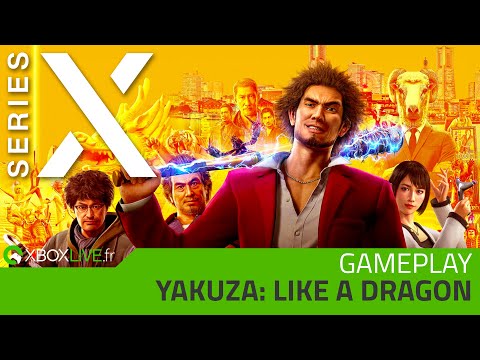 GAMEPLAY 4K Xbox Series X – Yakuza: Like a Dragon | Version Optimisée