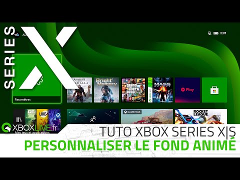 TUTO Xbox Series X | Changer la couleur de l’arrière-plan dynamique