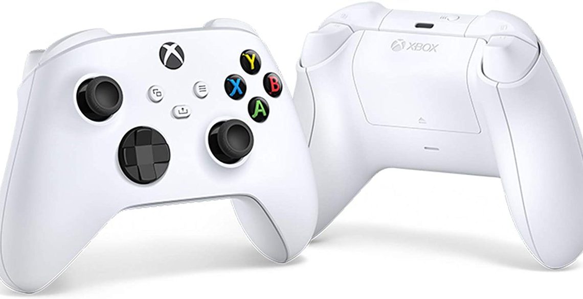#BonPlan La manette #Xbox Robot White compatible #XboxOne, #XboxSeriesX et #XboxSeriesS est à 47,33€ chez Amazon ▶ https://t.co/b4gc1Yqf1N https://t.co/OC6Ho8H39F