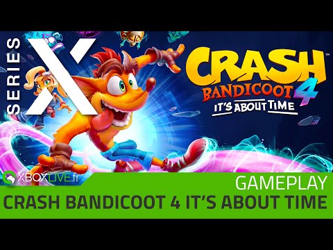GAMEPLAY Xbox Series X – Crash Bandicoot 4 It’s About Time | Version Optimisée