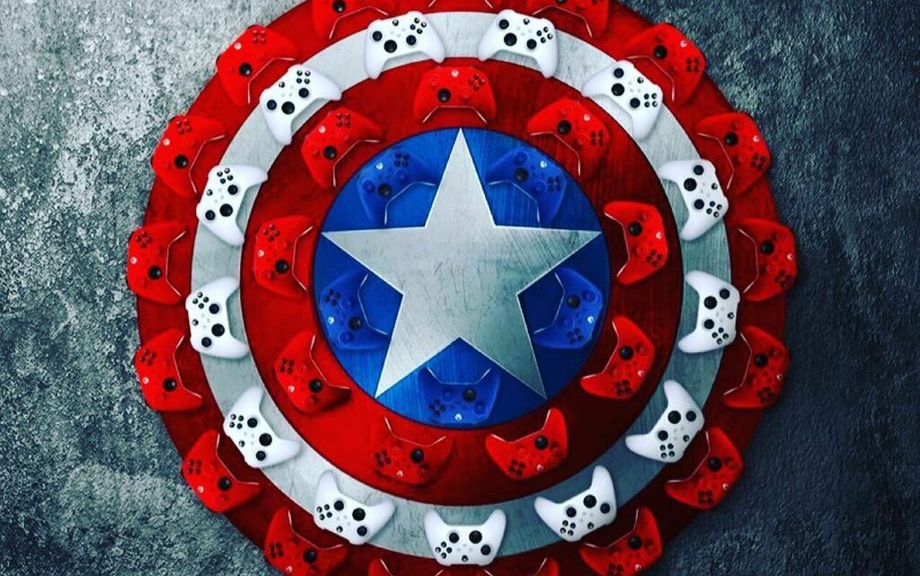 Le bouclier de Captain America avec des manettes #captainamerica #controllers #manette #pad #xbox #xboxone #xboxseriess #xboxseriesx #instagamer #instagaming #xbox #microsoft Crédits : @xbox https://t.co/1JY9eQ3lug pic.twitter.com/Tr42fXkUxF