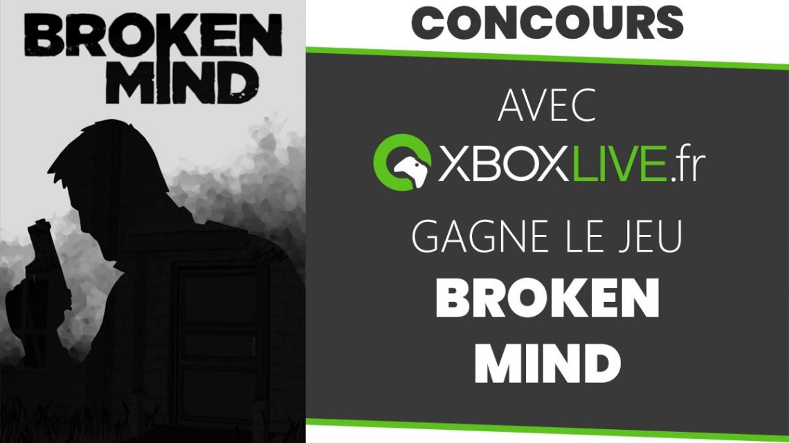 ? #Concours : Tentez de remporter #BrokenMind ?Pour participer :1️⃣ Suivez @Xboxlivefr et @2badGames2️⃣ RT ce Tweet? TAS le 28/06/2022Broken Mind est maintenant disponible sur #Xbox, #PlayStation et #Switch ?️‍♂️ pic.twitter.com/hHXV1qPFCu