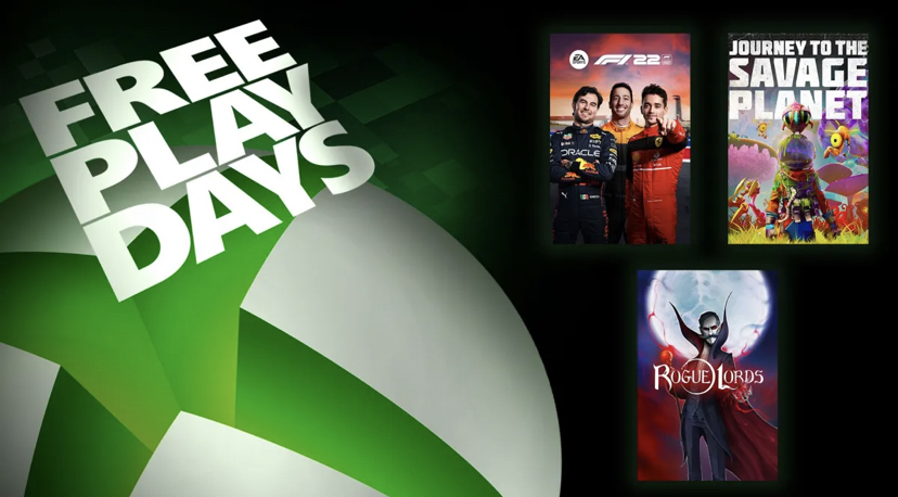 Le temps d’un week-end ! Voici les jeux #FreePlayDays de ce week-end . pic.twitter.com/SLmsxyI6hQ