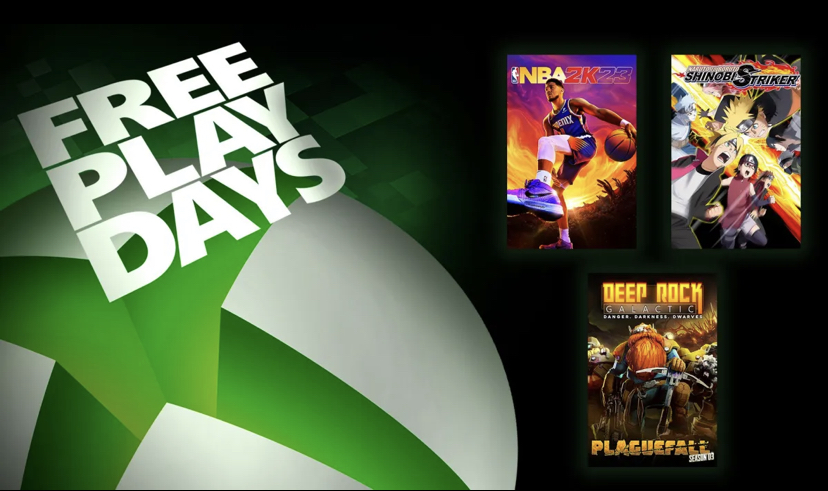 Le temps d’un week-end !Voici les jeux #FreePlayDays de ce week-end . pic.twitter.com/dd9be1tjYk
