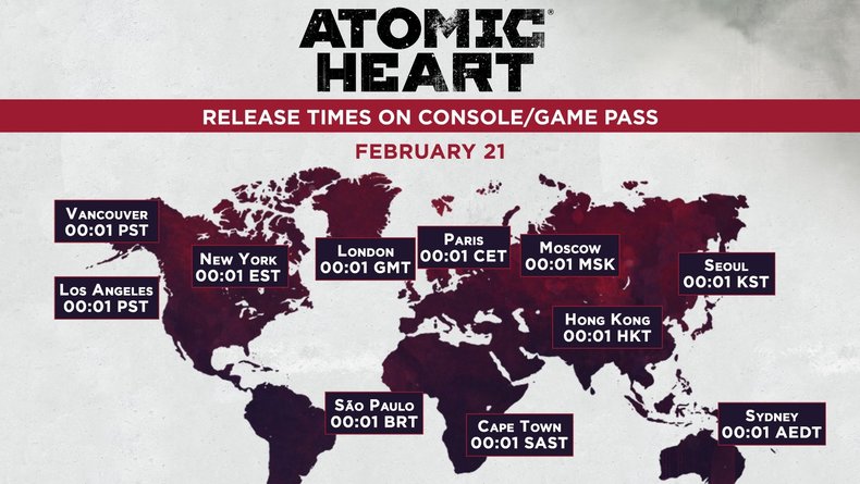 Ce soir à partir de minuit, le jeu #AtomicHeart sera dispo #XboxGamePass https://t.co/swvxwUprj1