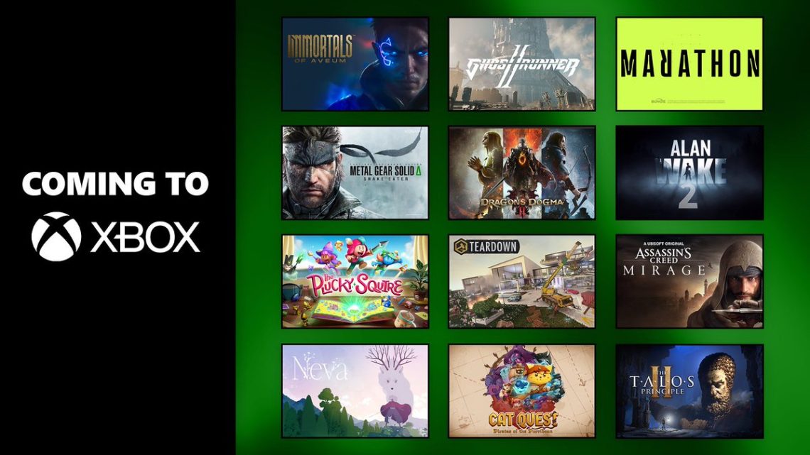 12 des jeux tiers présentés lors du #playstationshowcase2023 seront aussi sur #Xbox https://t.co/v6MtfaYT3X