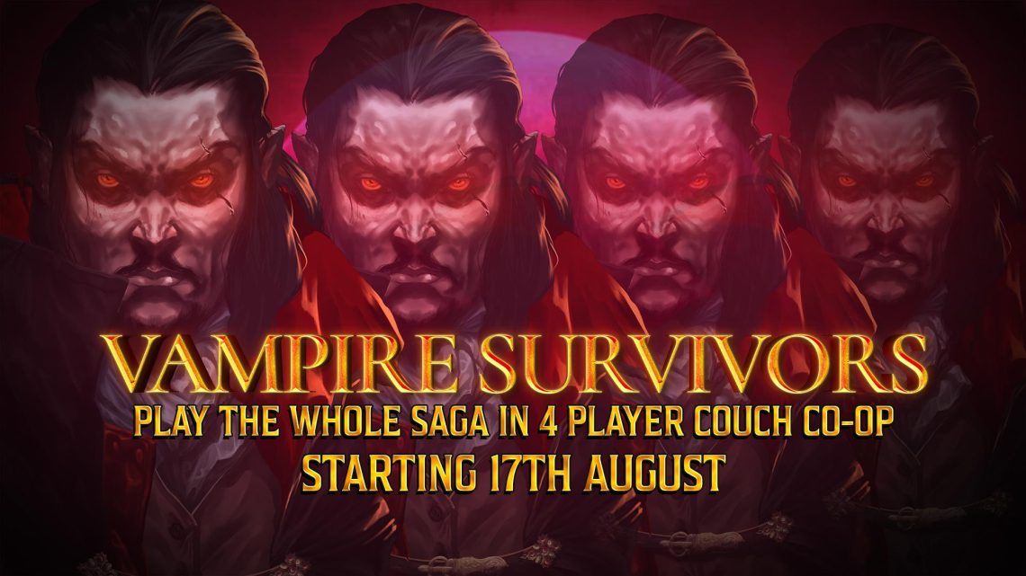 Le jeu #VampireSurvivors sera jouable jusqu’à 4 joueurs en local à partir du 17 août . pic.twitter.com/EJMperOWVS