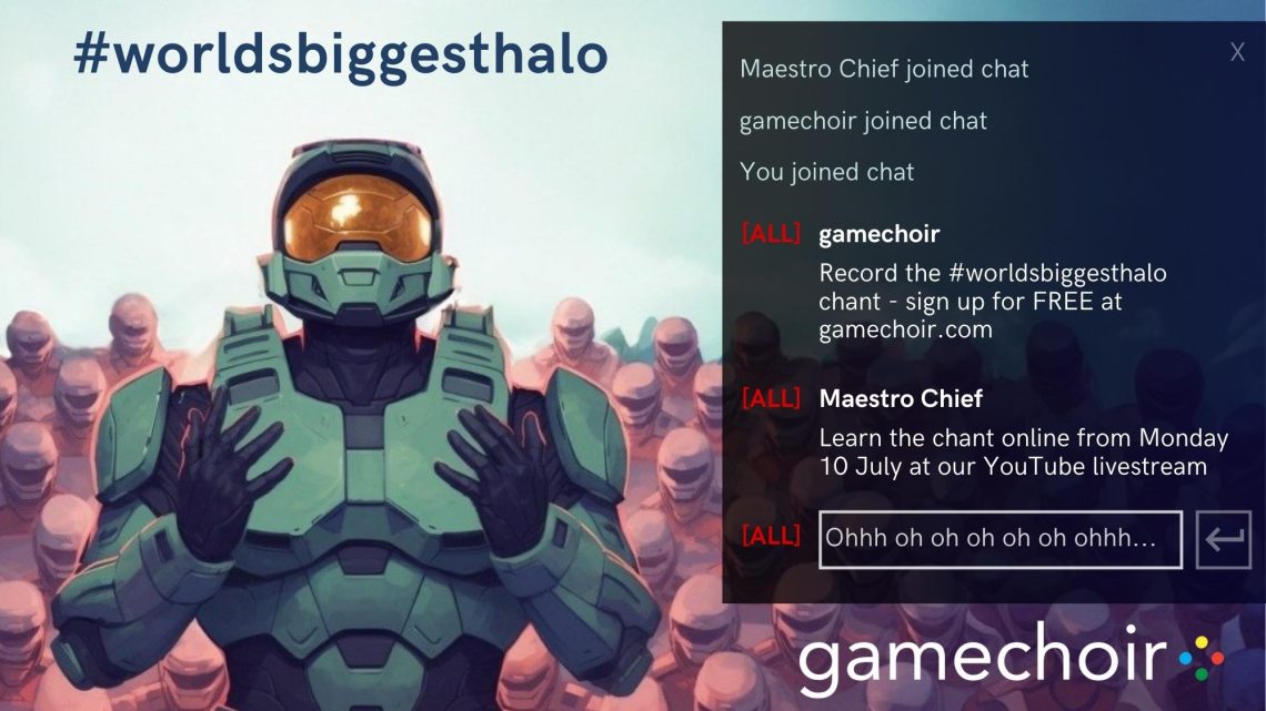 Xboxlive.fr Retweeted @gamechoir Join @MartyTheElder @jentaylortown and thousands of international #Halo fans to help us create the World’s Biggest Halo Chant. Sign up FREE at